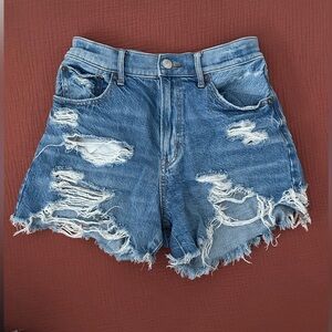 American eagle high waisted mom shorts